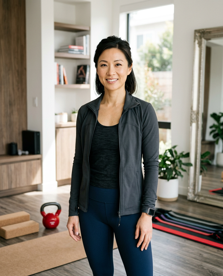 Sarah Chen, PixelStress Fitness strategist